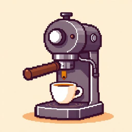 Espresso Fundamentals — pixel art icon