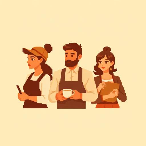 Public Figures of Today — pixel art icon