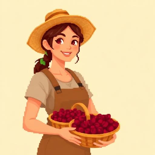 Producers · Who Grows Your Coffee — pixel art icon