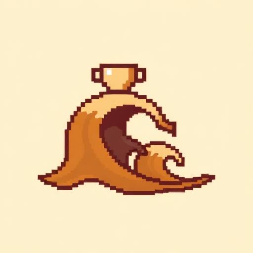 Third Wave & the Emerging Fourth — pixel art icon